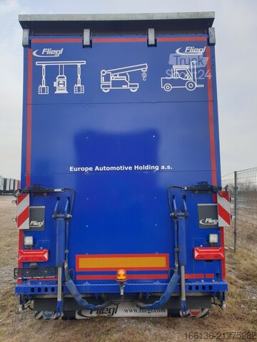 Auflieger mit Pritsche & Plane FLIEGL SVS 550 Spezial