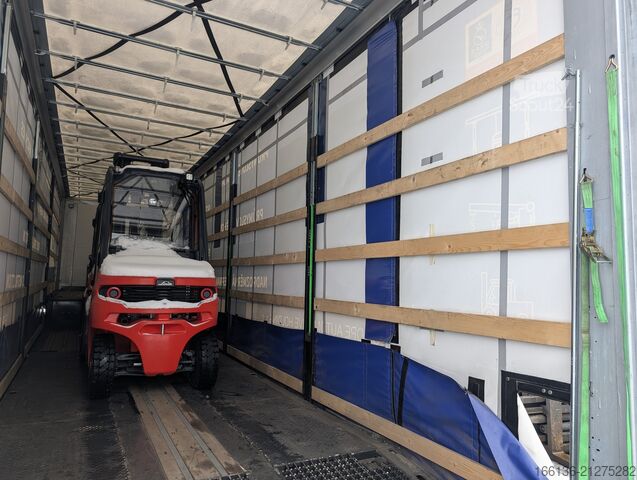 Auflieger mit Pritsche & Plane FLIEGL SVS 550 Spezial