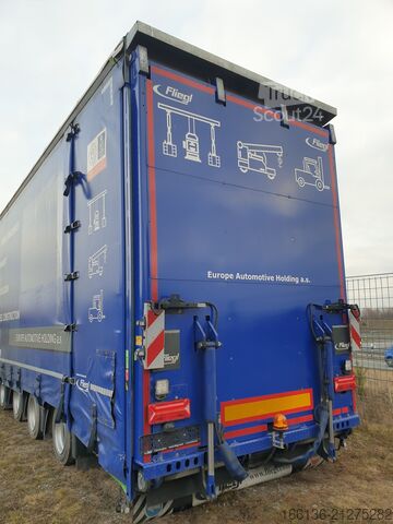 Auflieger mit Pritsche & Plane FLIEGL SVS 550 Spezial