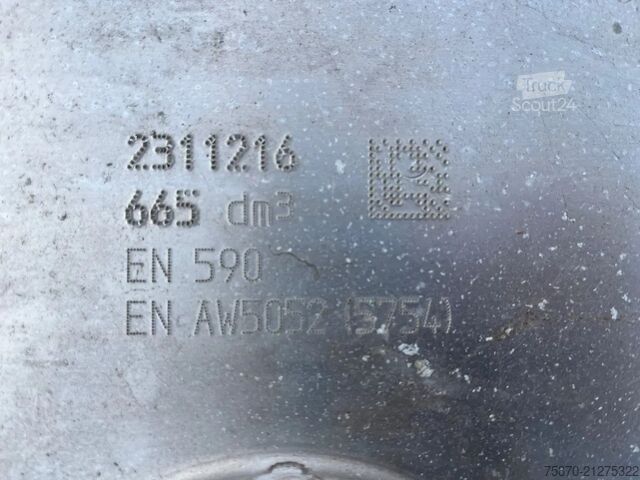 Serbatoio del carburante DAF Brandstoftank diesel 665L 2311216