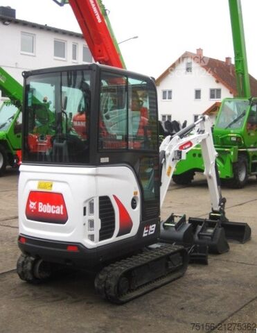 Minipala Bobcat E 19 Minibagger *Zusatzhydraulik * 3xLöf