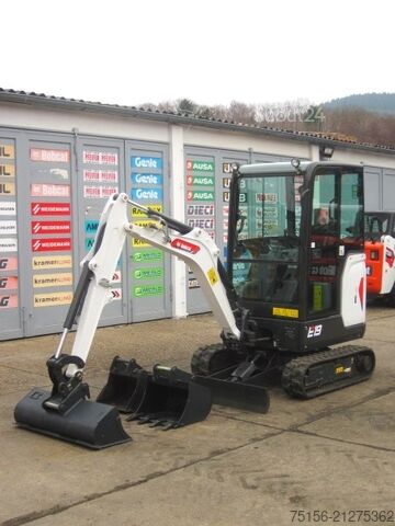 Minipala Bobcat E 19 Minibagger *Zusatzhydraulik * 3xLöf