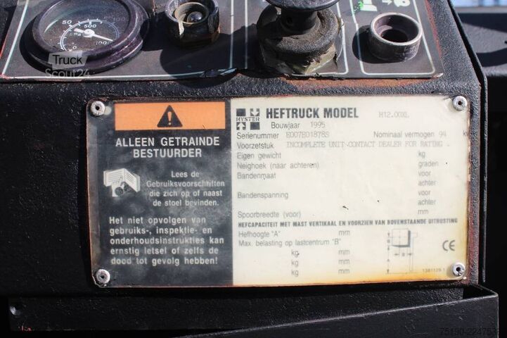 вилочный погрузчик Hyster H 12.00 XL