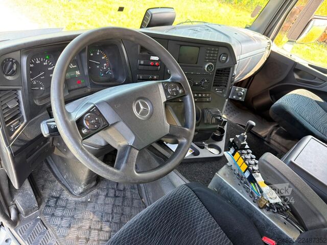 Kamion s kipom s pomičnim kontejnerom MERCEDES-BENZ AROCS 2742 ABROLLKIPPER+CONTAINER*2015*EURO6*