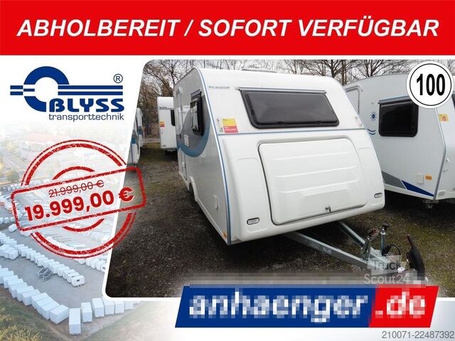 Karavan NIEWIADOW Wohnwagen Camping 388x204x185cm 1000kg zGG