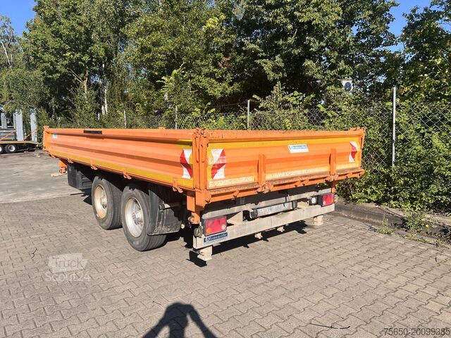 Kiepaanhangwagen Blomenroehr 888/14000  14 t Tandemkipper- Tieflader