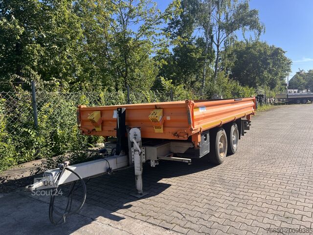 Kiepaanhangwagen Blomenroehr 888/14000  14 t Tandemkipper- Tieflader