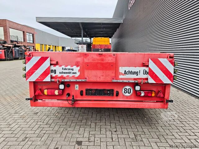 Plataforma remolque ES-GE 4.vod-25-40.4-h13 2 x Extandable Powersteering!