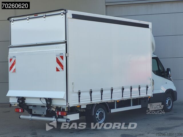 Удосконалена система екстреного гальмування. Попередження про швидкість руху. Інтелектуальний обмежу Iveco Daily 35S21 3.0L Automaat Schuifzeilen Laadklep...