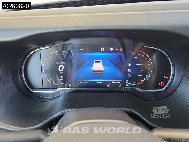 Удосконалена система екстреного гальмування. Попередження про швидкість руху. Інтелектуальний обмежу Iveco Daily 35S21 3.0L Automaat Schuifzeilen Laadklep...