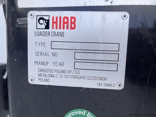 Flatbed kamion sa dizalicom Mercedes-Benz Sprinter 513 CDI 130pk DC Laadkraan Hiab 017T A...