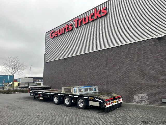 Semi carregador baixo Broshuis 3 ABSD-48/2X TELESCOOP