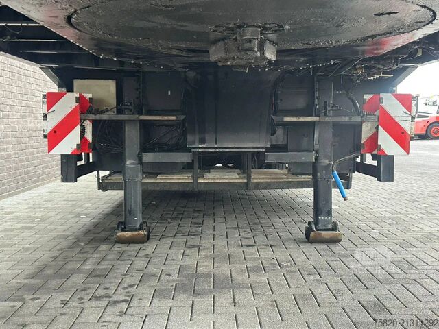 Semi carregador baixo Broshuis 3 ABSD-48/2X TELESCOOP