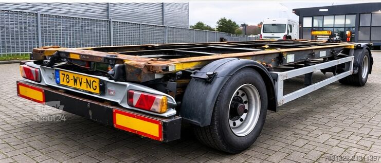 Châssis de semi-remorque porte-conteneurs Kögel 2 assige container chassis