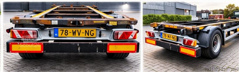 Châssis de semi-remorque porte-conteneurs Kögel 2 assige container chassis