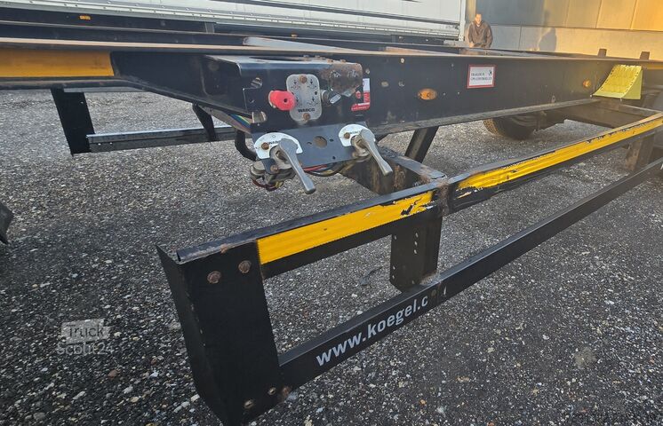 Châssis de semi-remorque porte-conteneurs Kögel 2 assige container chassis