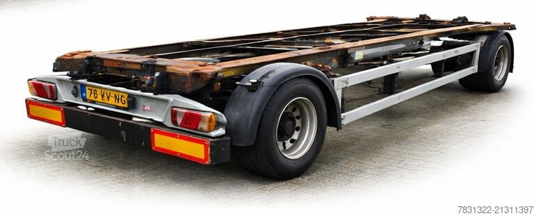 Châssis de semi-remorque porte-conteneurs Kögel 2 assige container chassis