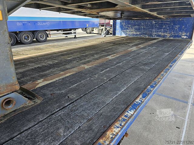 Open laadbak VARMO 1 AXLE PLATFORM FORKLIFT CONNECTION