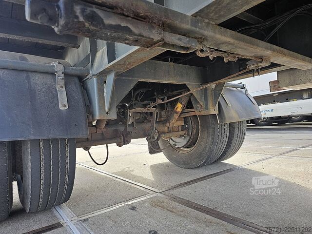 Open laadbak VARMO 1 AXLE PLATFORM FORKLIFT CONNECTION