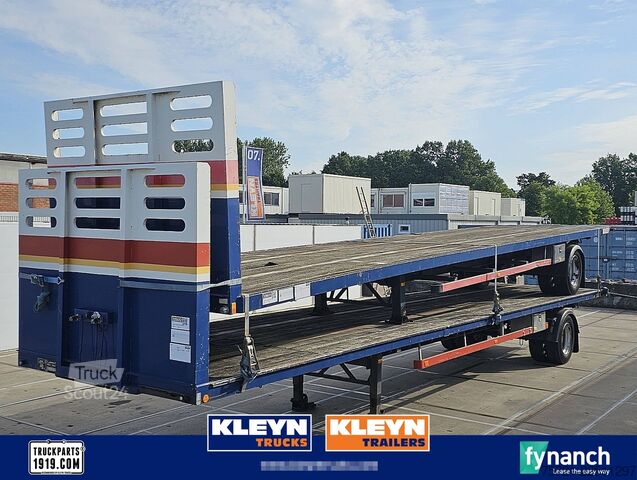 Open laadbak VARMO 1 AXLE PLATFORM FORKLIFT CONNECTION