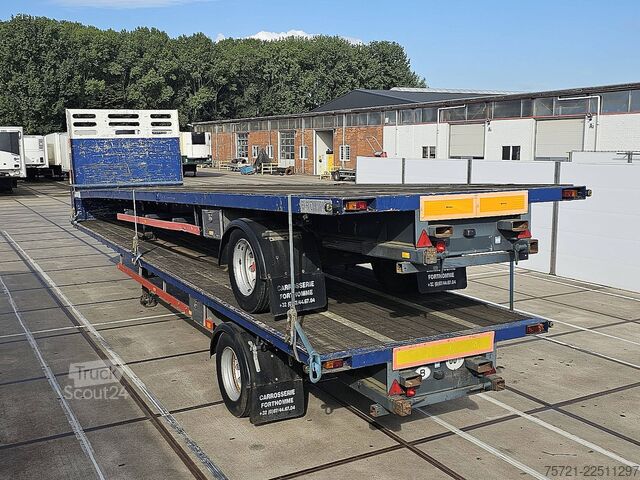 Open laadbak VARMO 1 AXLE PLATFORM FORKLIFT CONNECTION