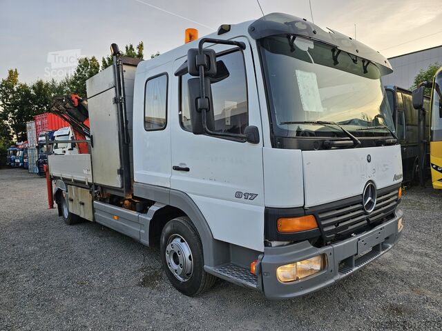 Platform vrachtwagen Mercedes-Benz 817/42AT7 Palfinger PK 5000 B Werkstatt