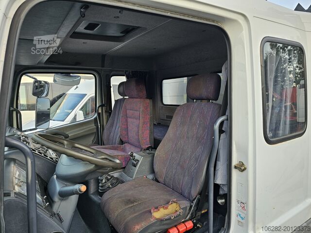 Platform vrachtwagen Mercedes-Benz 817/42AT7 Palfinger PK 5000 B Werkstatt