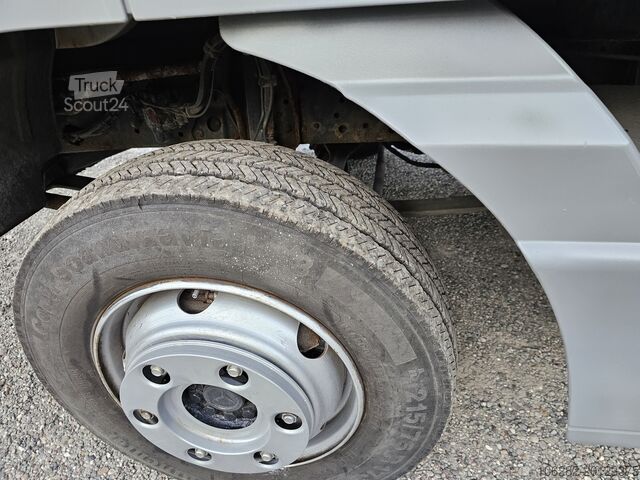 Platform vrachtwagen Mercedes-Benz 817/42AT7 Palfinger PK 5000 B Werkstatt