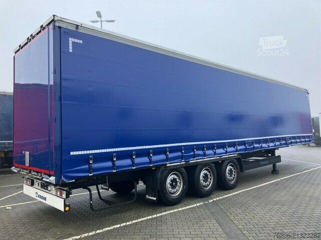 Auflieger mit Pritsche & Plane Krone Profi Liner SDP 27 eLB4-CS