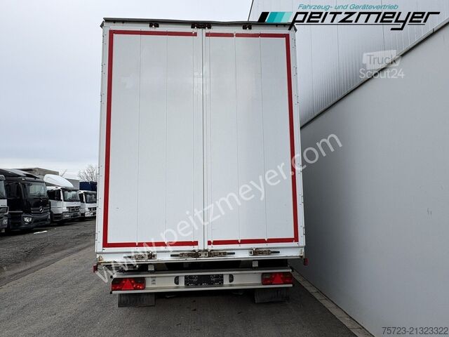 Open trailer with tarp  18 t. Drehschemel DSA 7525 - Jumbo