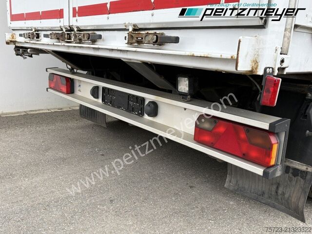Open trailer with tarp  18 t. Drehschemel DSA 7525 - Jumbo