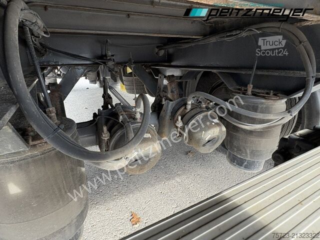 Open trailer with tarp  18 t. Drehschemel DSA 7525 - Jumbo