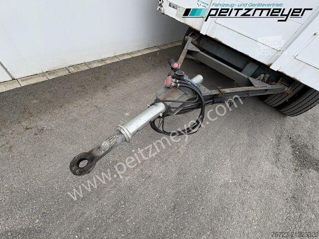 Open trailer with tarp  18 t. Drehschemel DSA 7525 - Jumbo