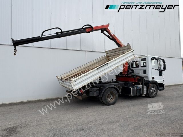 Dreiseitenkipper Iveco Eurocargo ML 80E18 Kipper/Kran