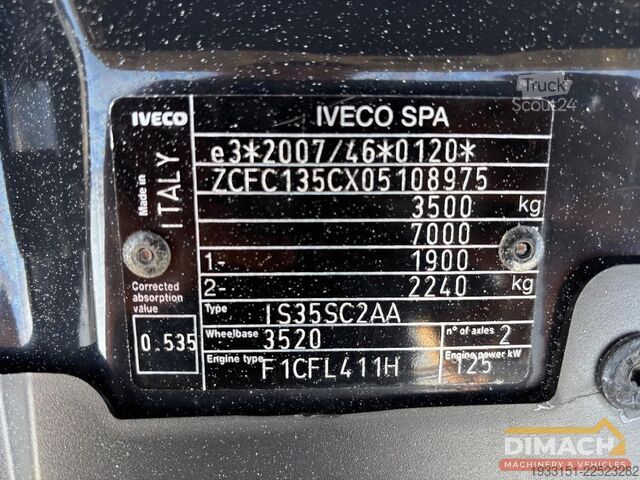 Bestelbus Iveco 35S17A8 L2H2 - luchtvering - airco - service bu...
