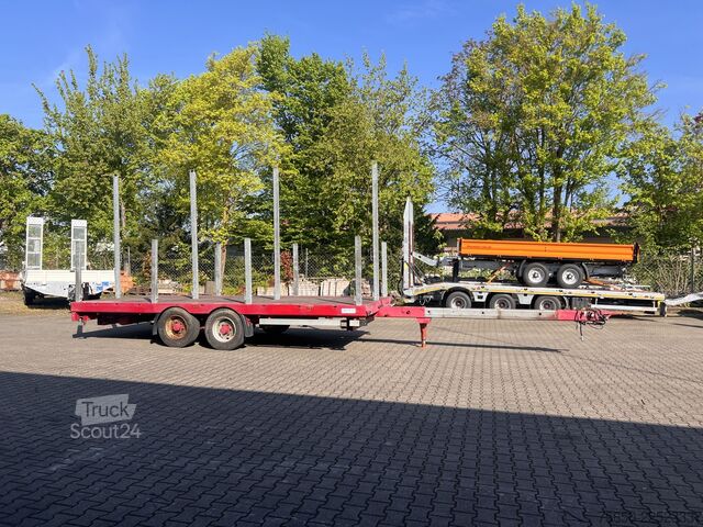 Rimorchio aperto Auwärter X-LTL110  Tandempritsche, ausziehbar