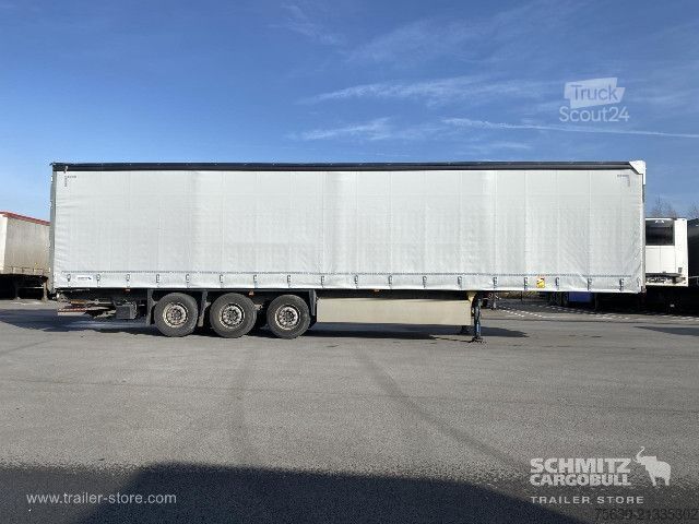 Semi-remorque bâchée Schmitz Cargobull Semitrailer Curtainsider Standard Hayon