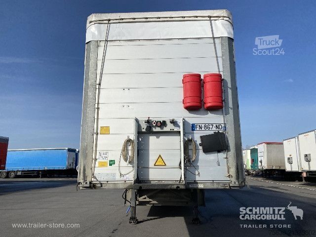 Semi-remorque bâchée Schmitz Cargobull Semitrailer Curtainsider Standard Hayon