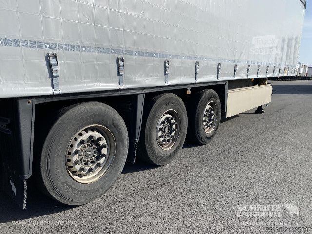 Semi-remorque bâchée Schmitz Cargobull Semitrailer Curtainsider Standard Hayon