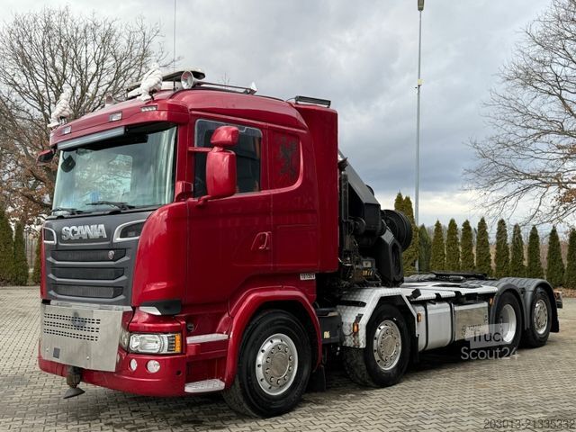 Autokran SCANIA R580 LB 8x2*6 HNB SZM mit Kran HIAB XS 422