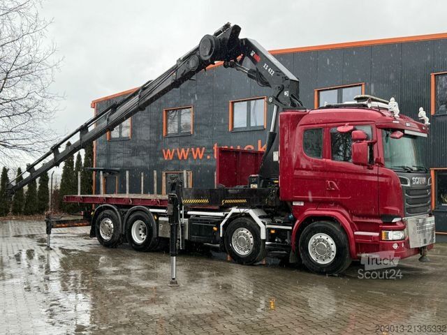 Autokran SCANIA R580 LB 8x2*6 HNB SZM mit Kran HIAB XS 422