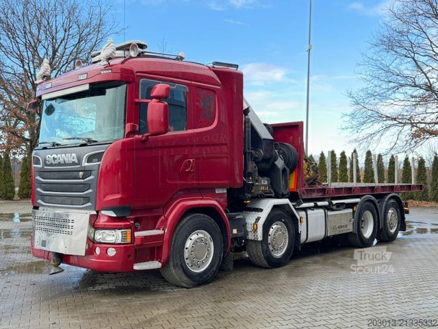 Autokran SCANIA R580 LB 8x2*6 HNB SZM mit Kran HIAB XS 422