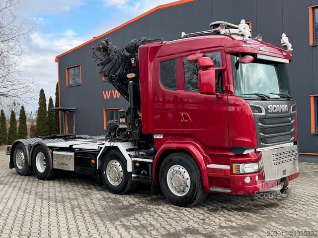 Autokran SCANIA R580 LB 8x2*6 HNB SZM mit Kran HIAB XS 422