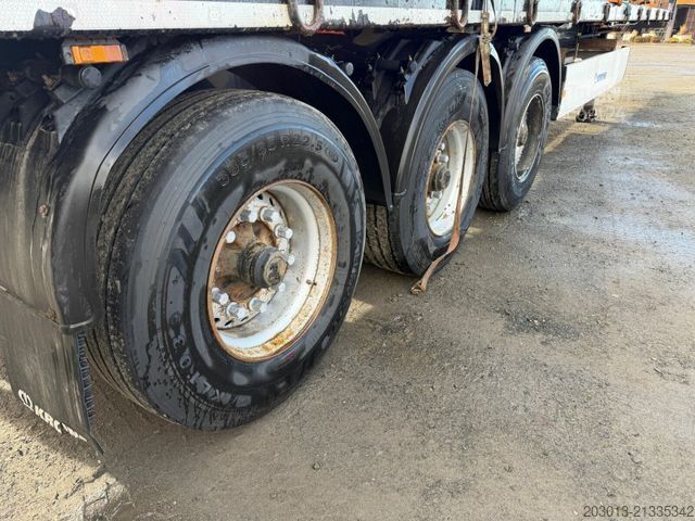 Auflieger-Wechselfahrgestell KRONE SD 3 Achse Pritsche