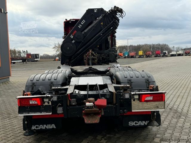 Standard SZM SCANIA R580 LB 8x2*6 HNB SZM mit Kran HIAB XS 422