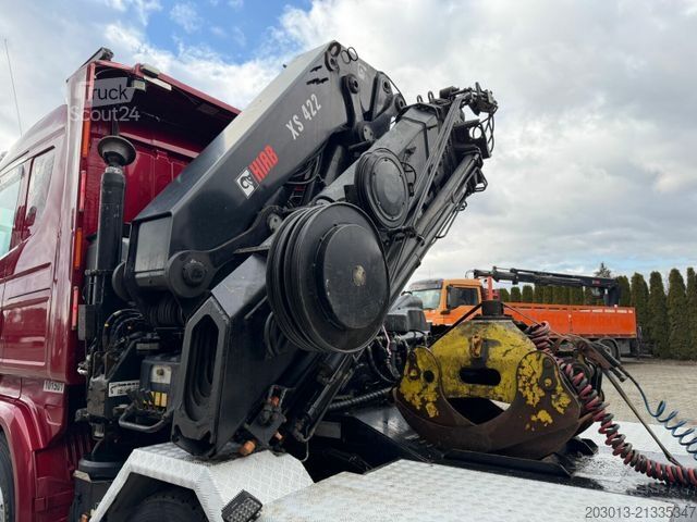 Standard SZM SCANIA R580 LB 8x2*6 HNB SZM mit Kran HIAB XS 422