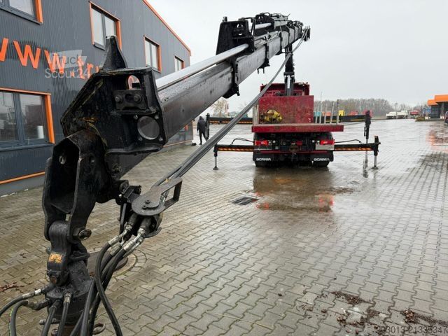 Standard SZM SCANIA R580 LB 8x2*6 HNB SZM mit Kran HIAB XS 422