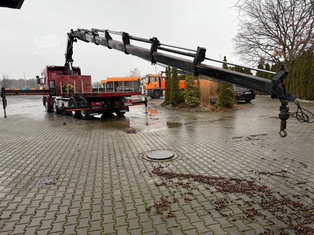 Standard SZM SCANIA R580 LB 8x2*6 HNB SZM mit Kran HIAB XS 422