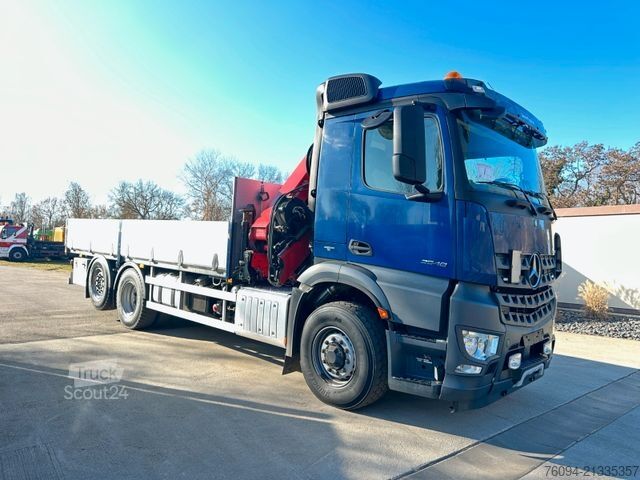 Autokran MERCEDES-BENZ Arocs 2548 6x4 ALLRAD KRAN 21m SEILWINDE