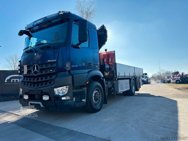 Autokran MERCEDES-BENZ Arocs 2548 6x4 ALLRAD KRAN 21m SEILWINDE